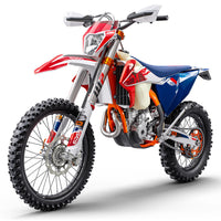 KTM EXC 350 front angle – adventure motorbike for rent Bosnia – Xplore Bosnia rentals
